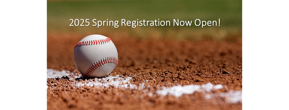 2025 Spring Registration Now Open!